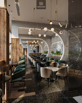 Modern Restaurant in Qatar