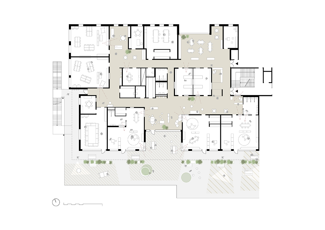 全龄的阶梯式校园：奥地利维也纳学校综合体 / SHIBUKAWA EDER Architects-28