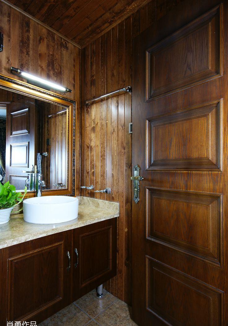 共合直向室内建筑丨别墅丨刮起美式风-16