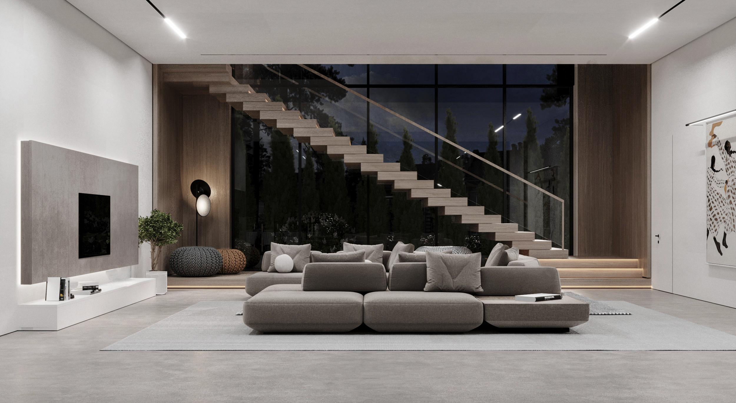 Villa in Moscow region_ 1st floor-0