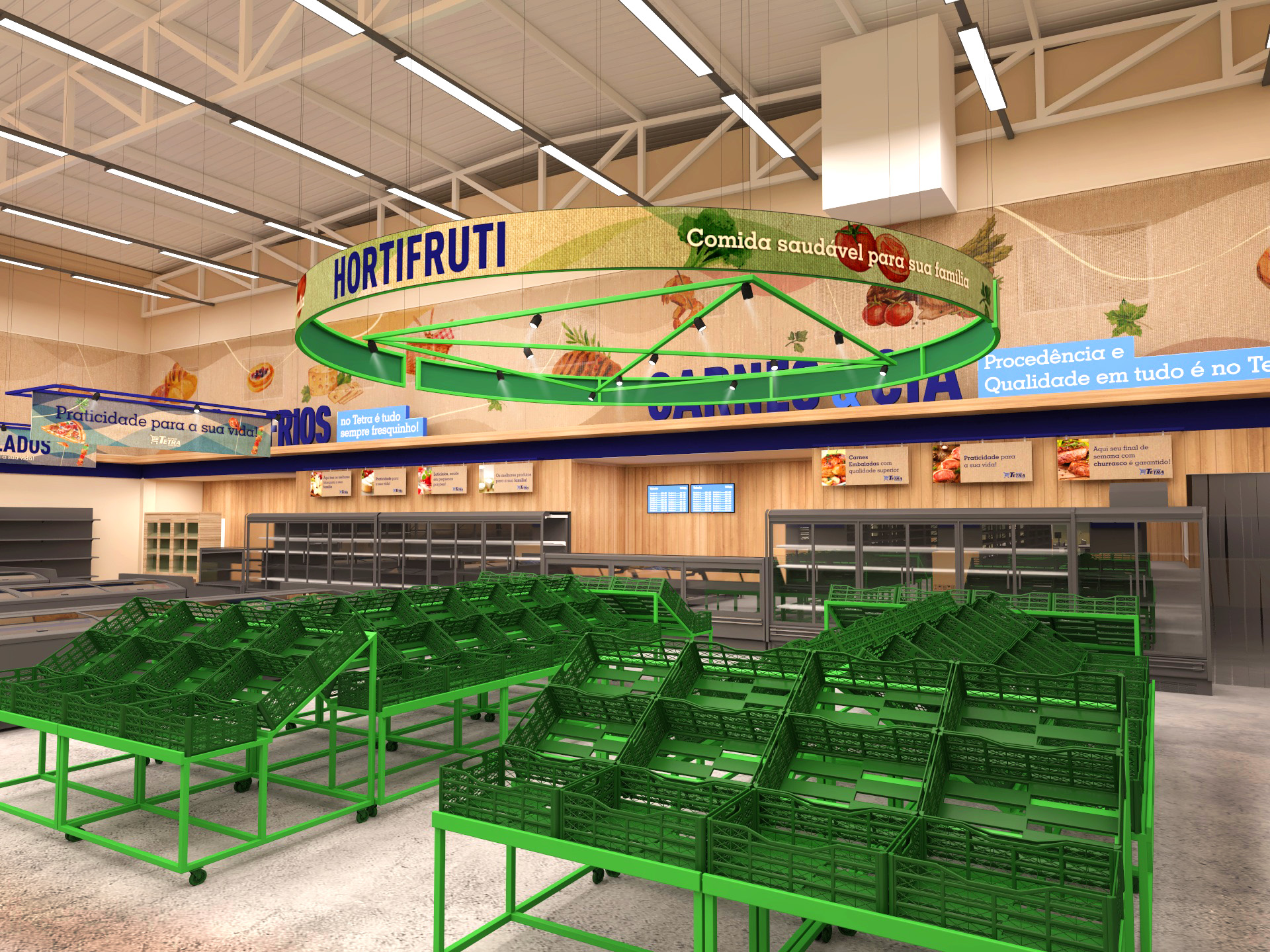 Tetra Supermarket Signage / Comunicação Visual-0