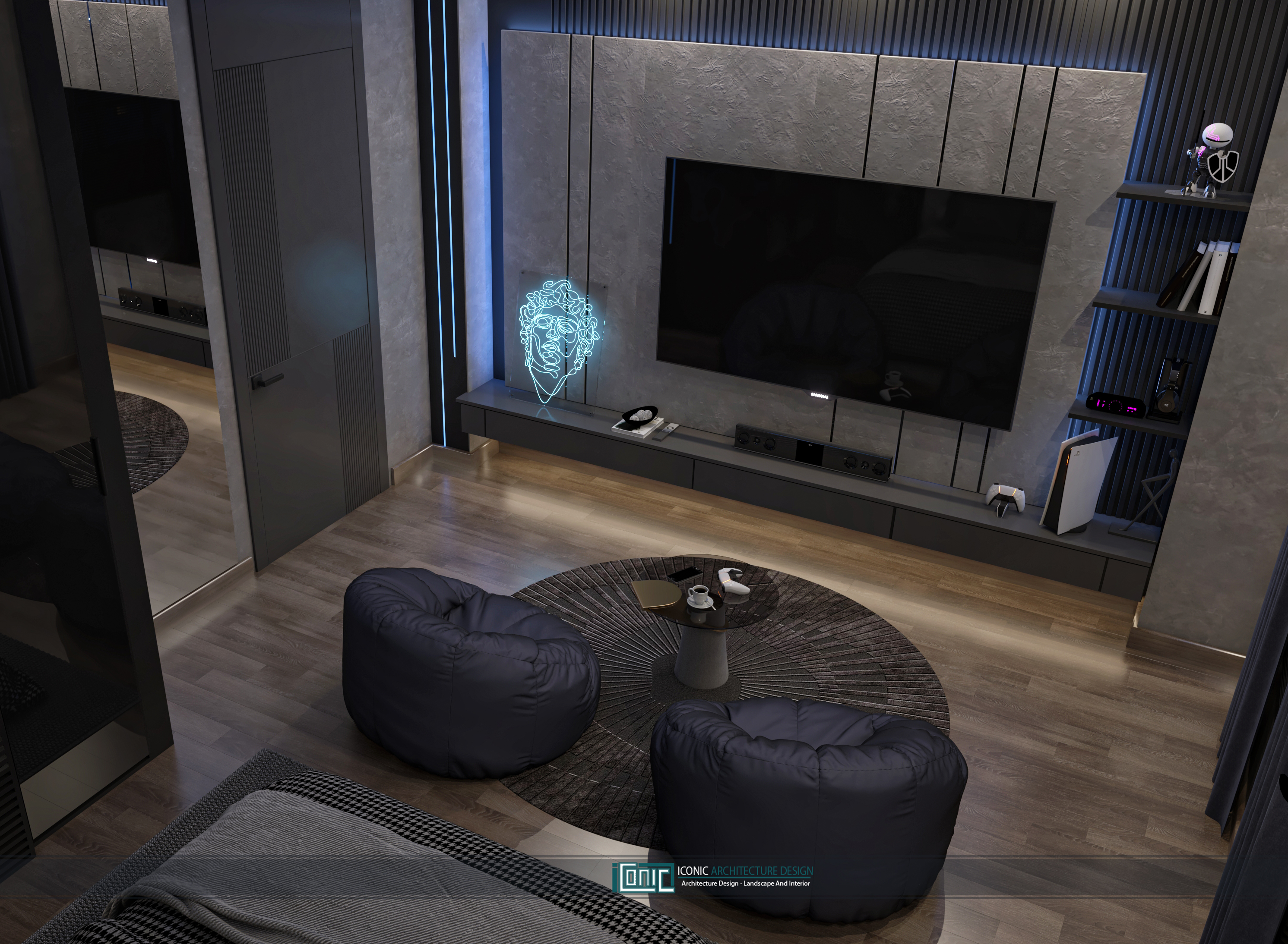 你可能想问的是Gaming Room，其翻译为游戏室 -7