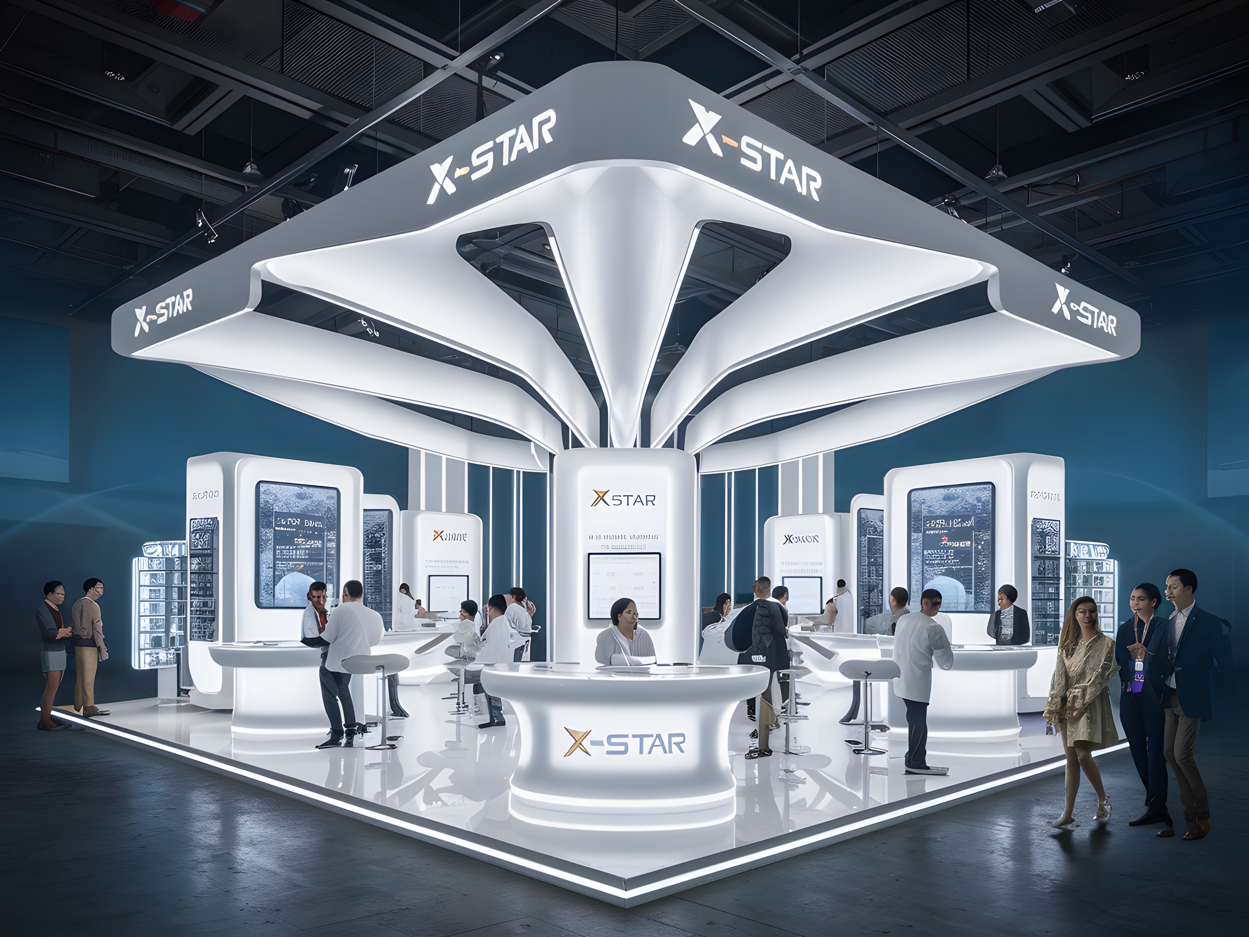 3C product booth at Telecom Exhibition-7