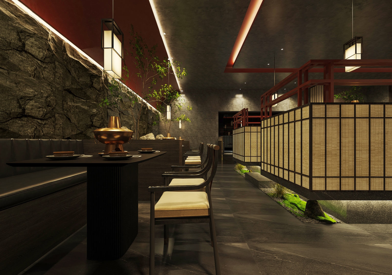 老佛爷蛙火锅加盟店设计丨中国乌鲁木齐丨六器设计-19