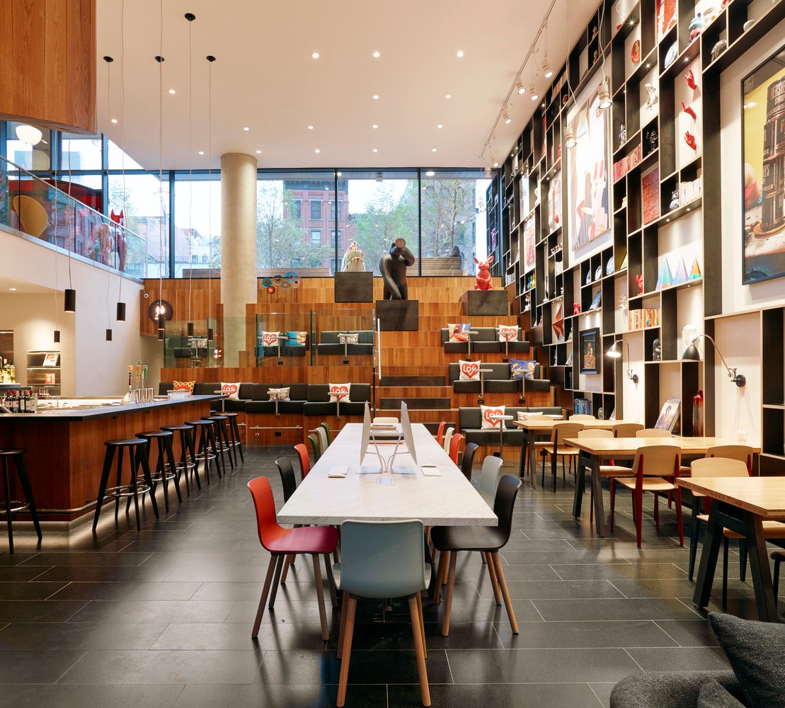 画廊·纽约 CitizenM 模块化酒店下东区店  Concrete   Stephen B. Jacobs-4