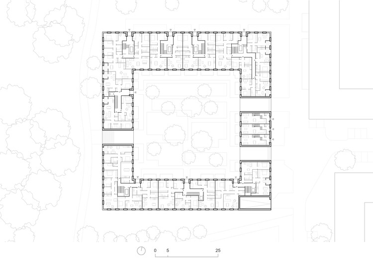 德国汉堡 Pergolenviertel 住宅综合体-10