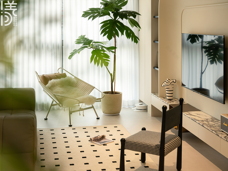 奶香可可平层丨中国深圳丨深圳漾空间设计有限公司-36