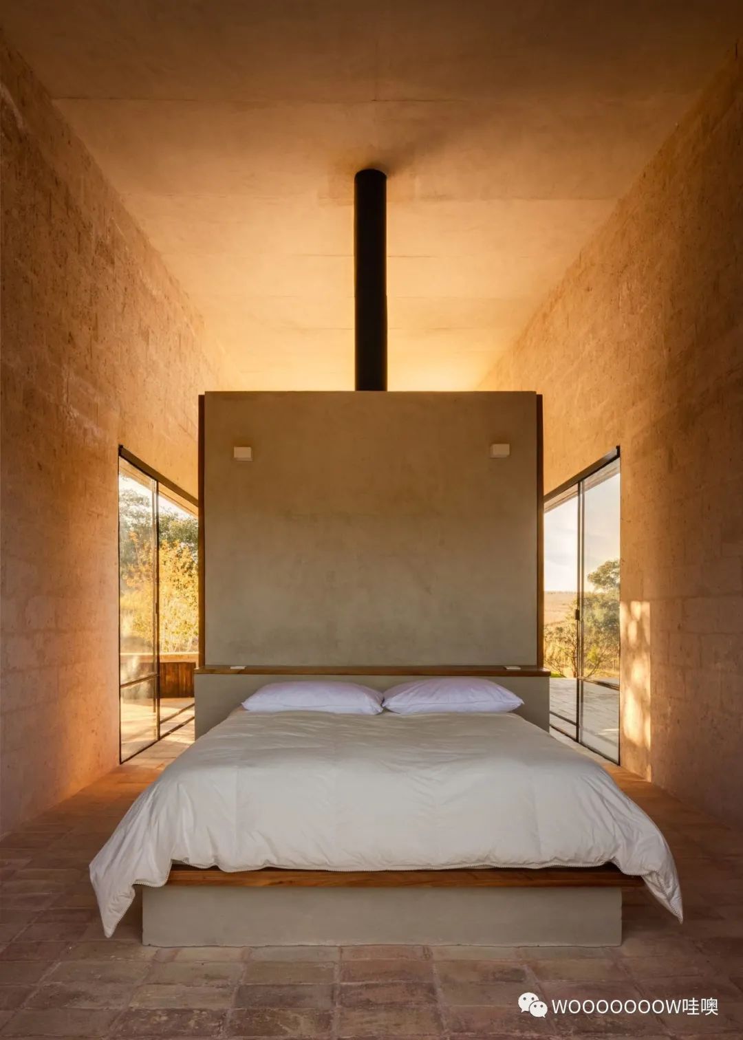 墨西哥 Alculco 度假屋,简约与自然共生-14