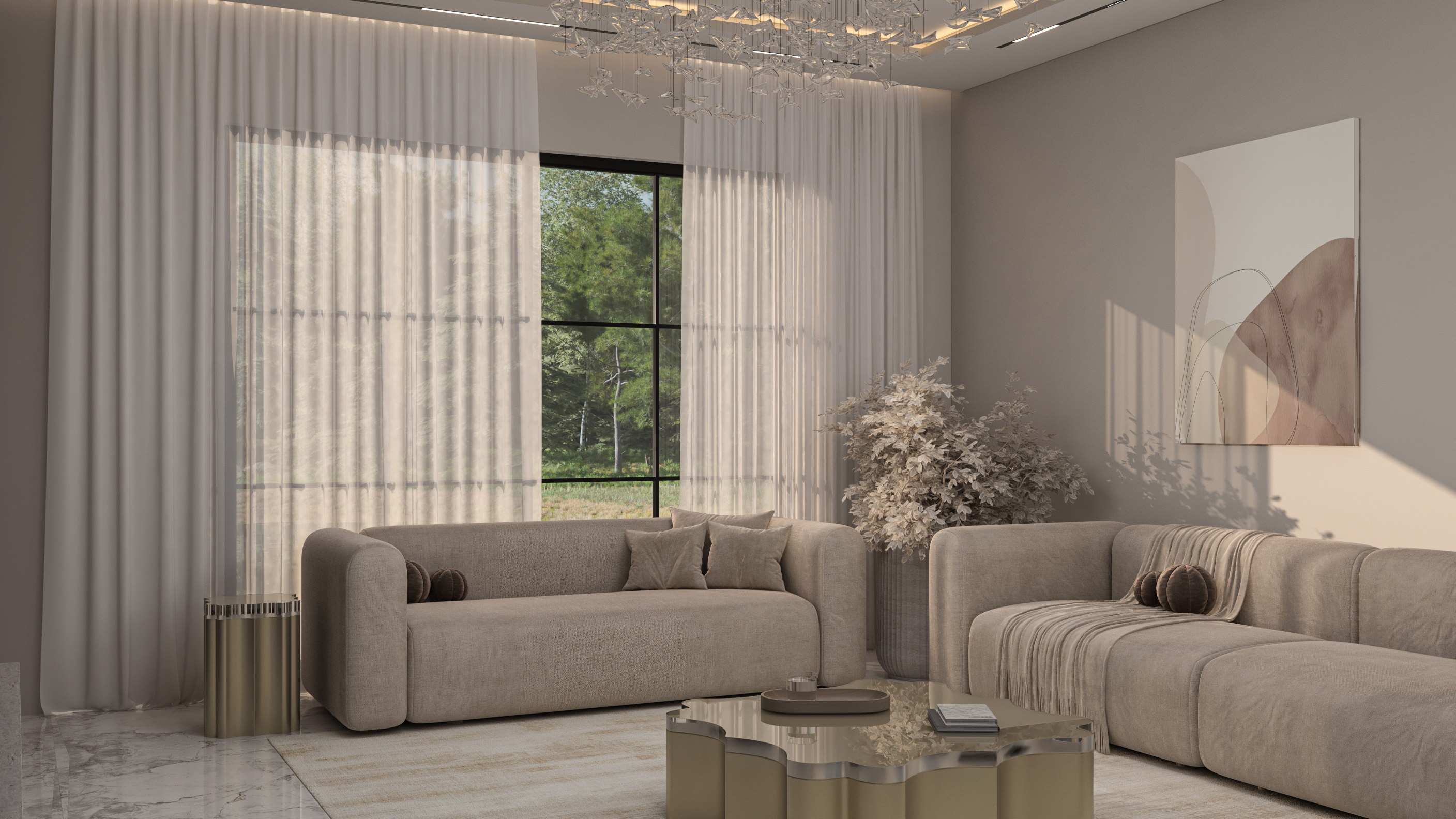 接待室与用餐空间设计-4