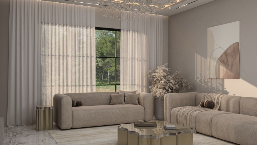 接待室与用餐空间设计-4