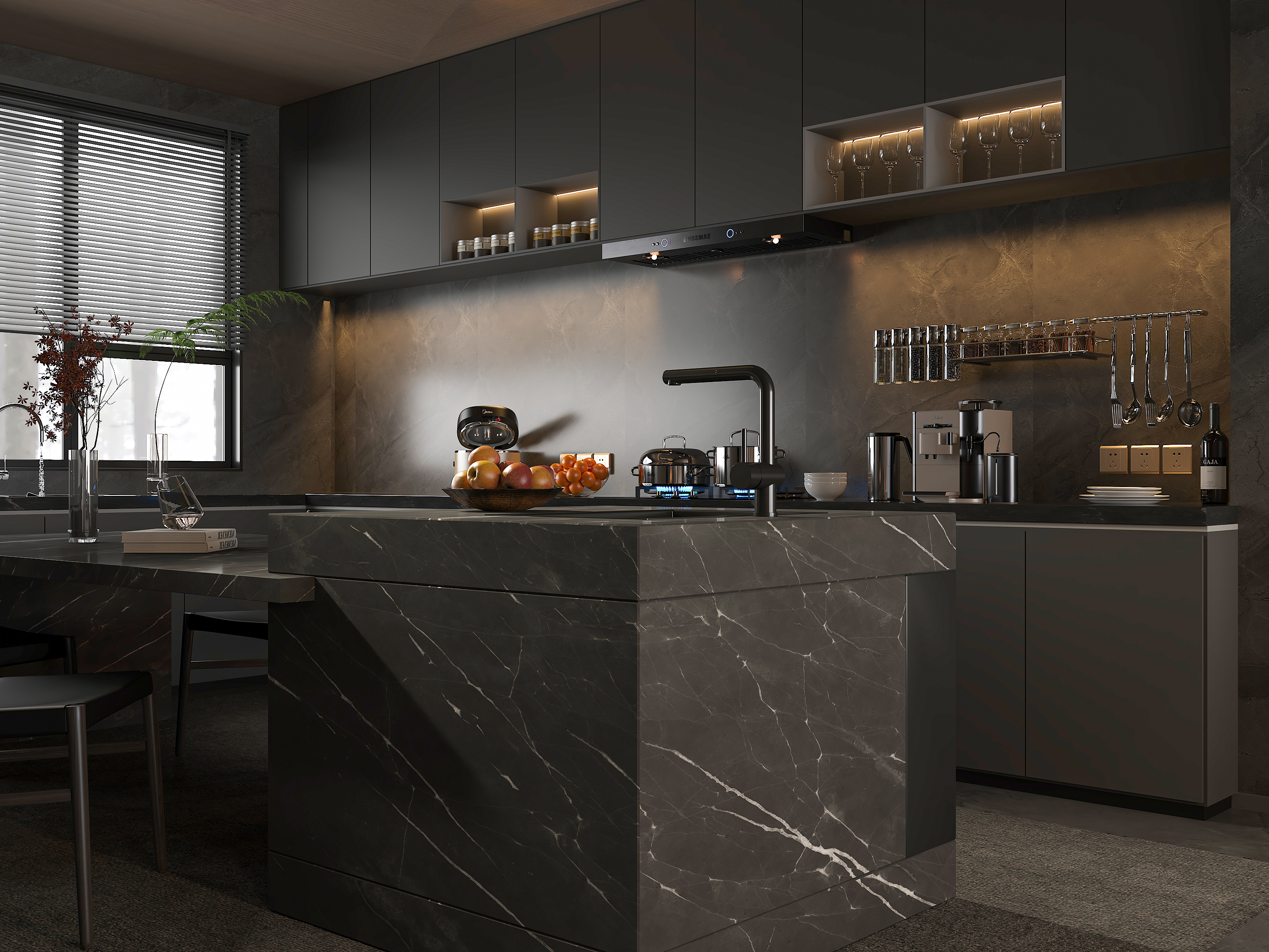 暗黑霸总风家装-5