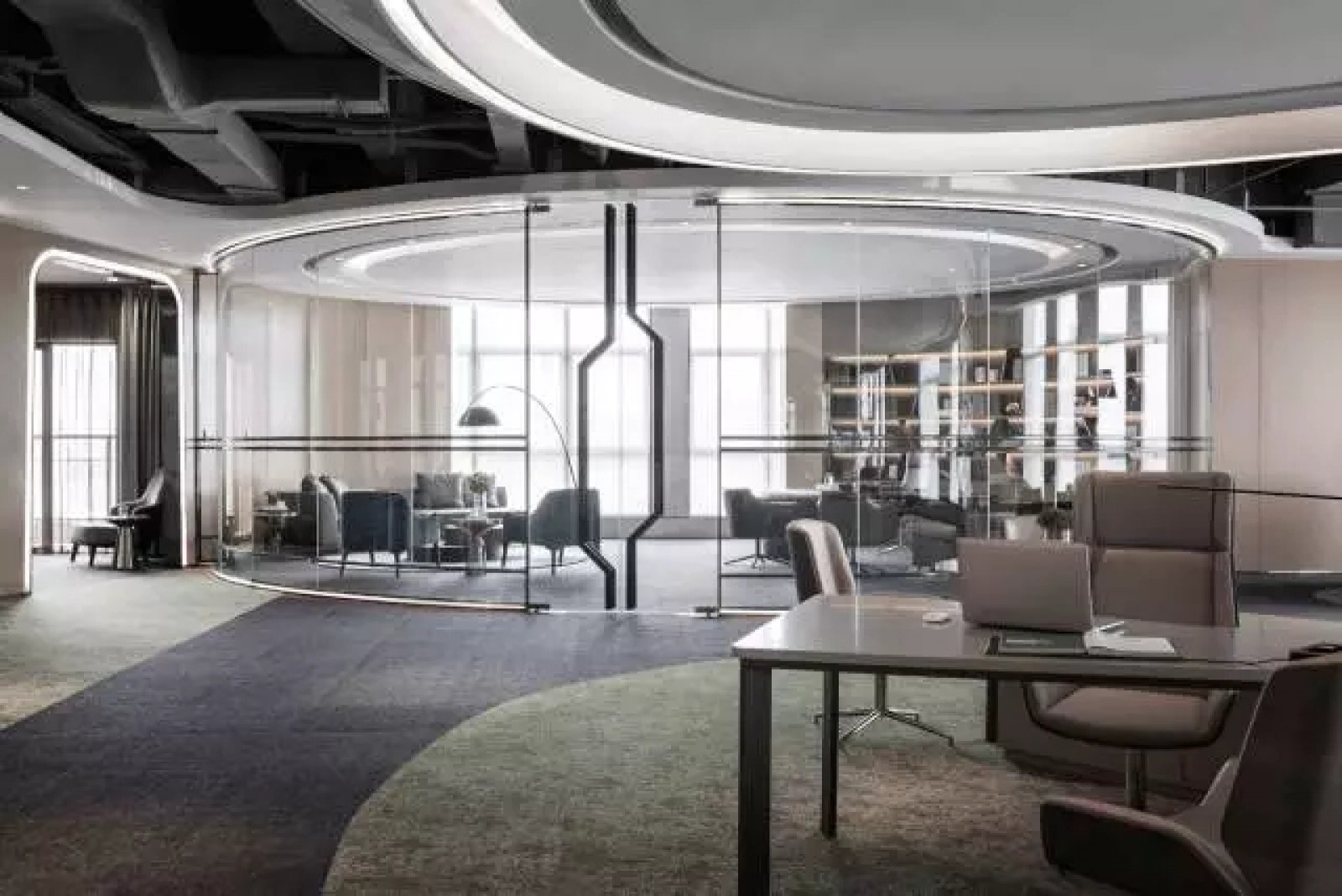 中粮天悦壹号办公展示空间设计-15