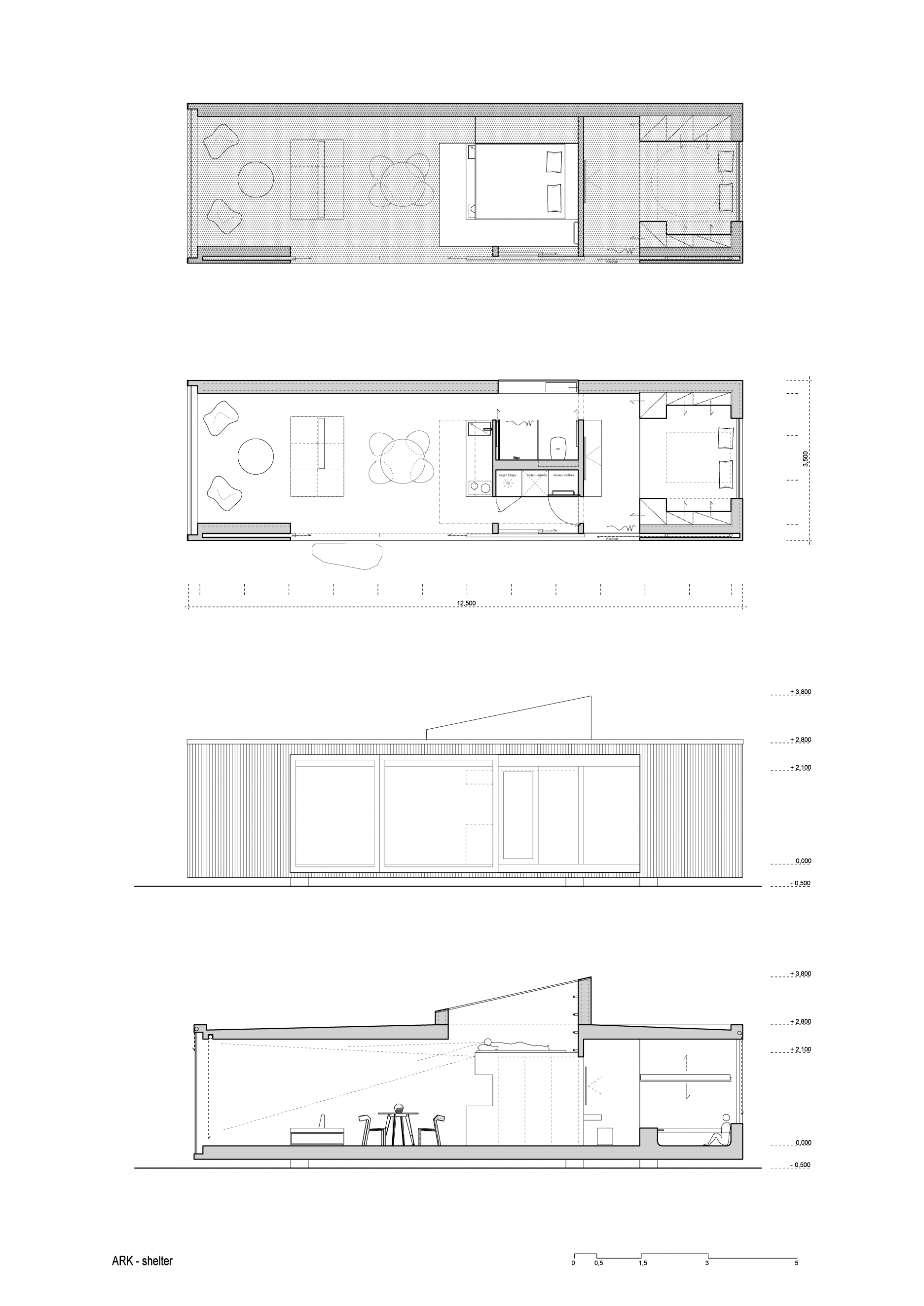 Ark  shelter,乌托奇斯科纳新比斯特里察水库岸边建筑丨斯洛伐克-43