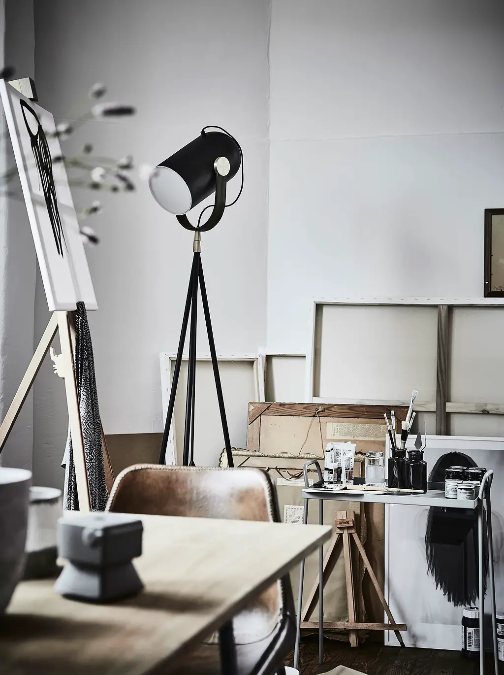 艺术家的工业风之家 | OSB 厨房底座成亮点-1