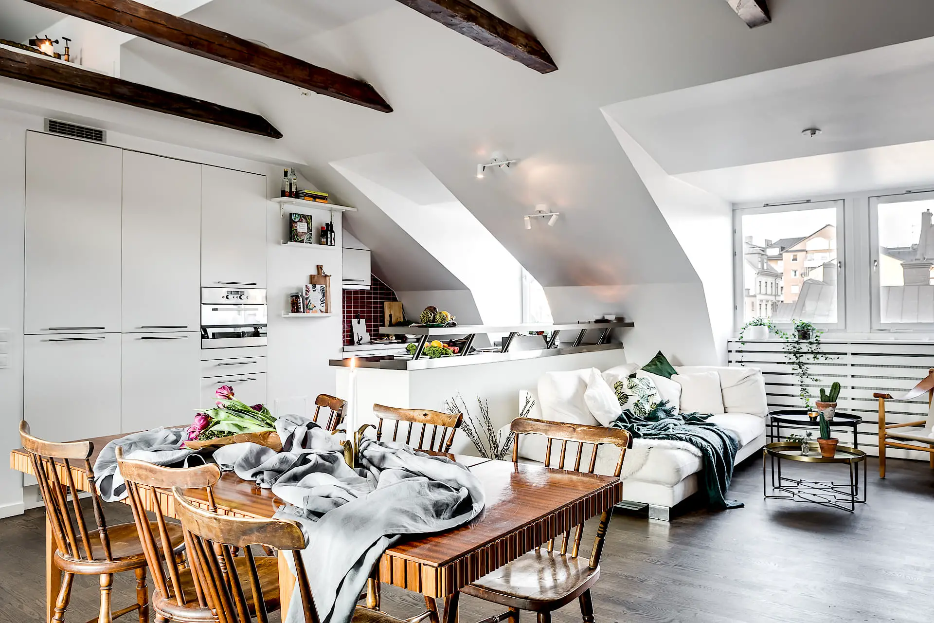 古城砖下的温暖城市公寓-6