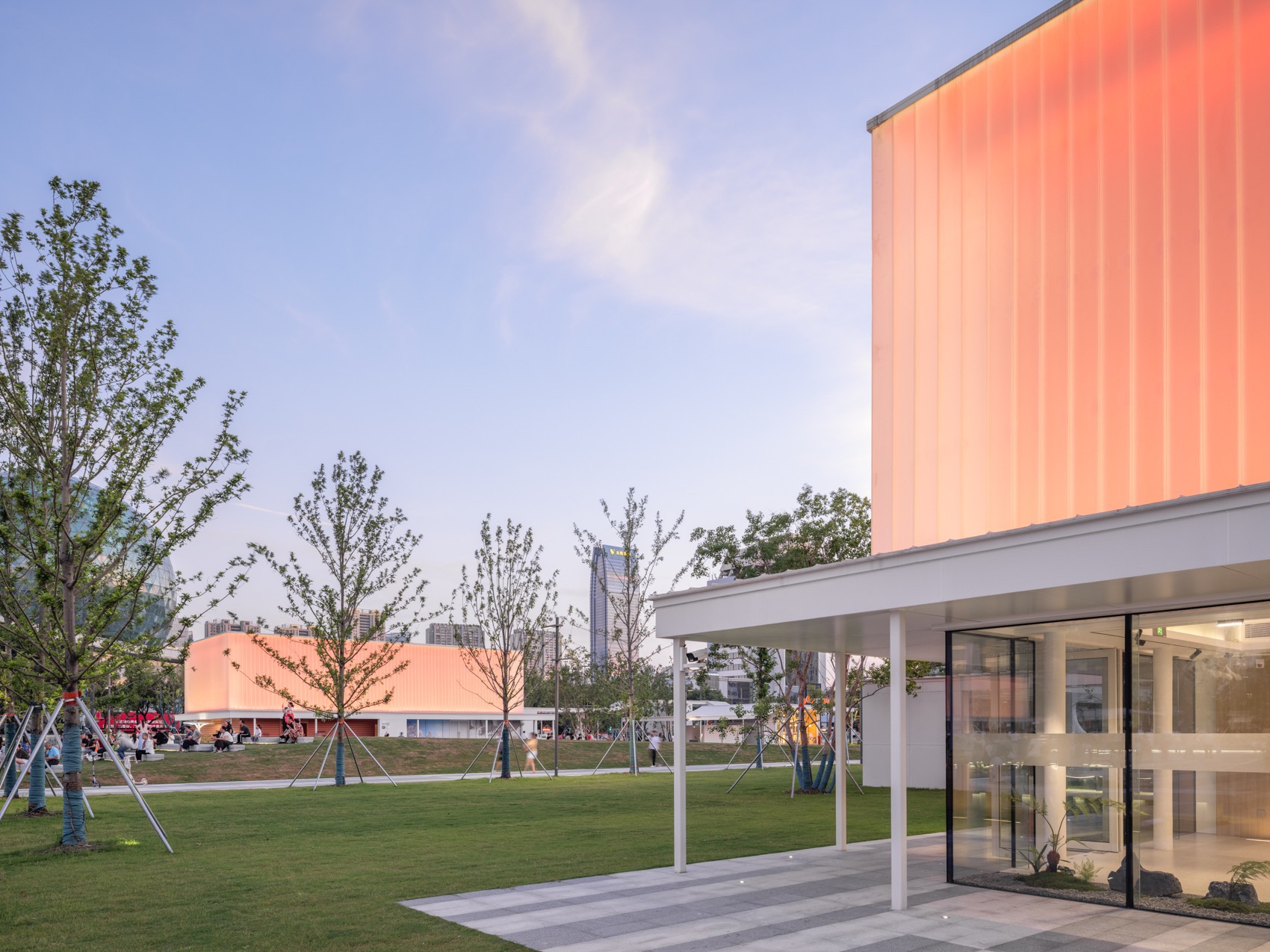 昆山城市广场地上景观建筑丨中国江苏丨上海大舟建筑设计事务所-38