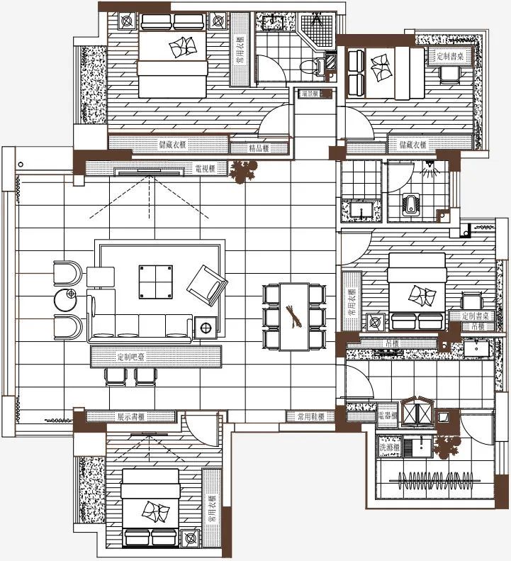 秘密的玫瑰花园丨中国宜昌丨十翼空间装饰-10