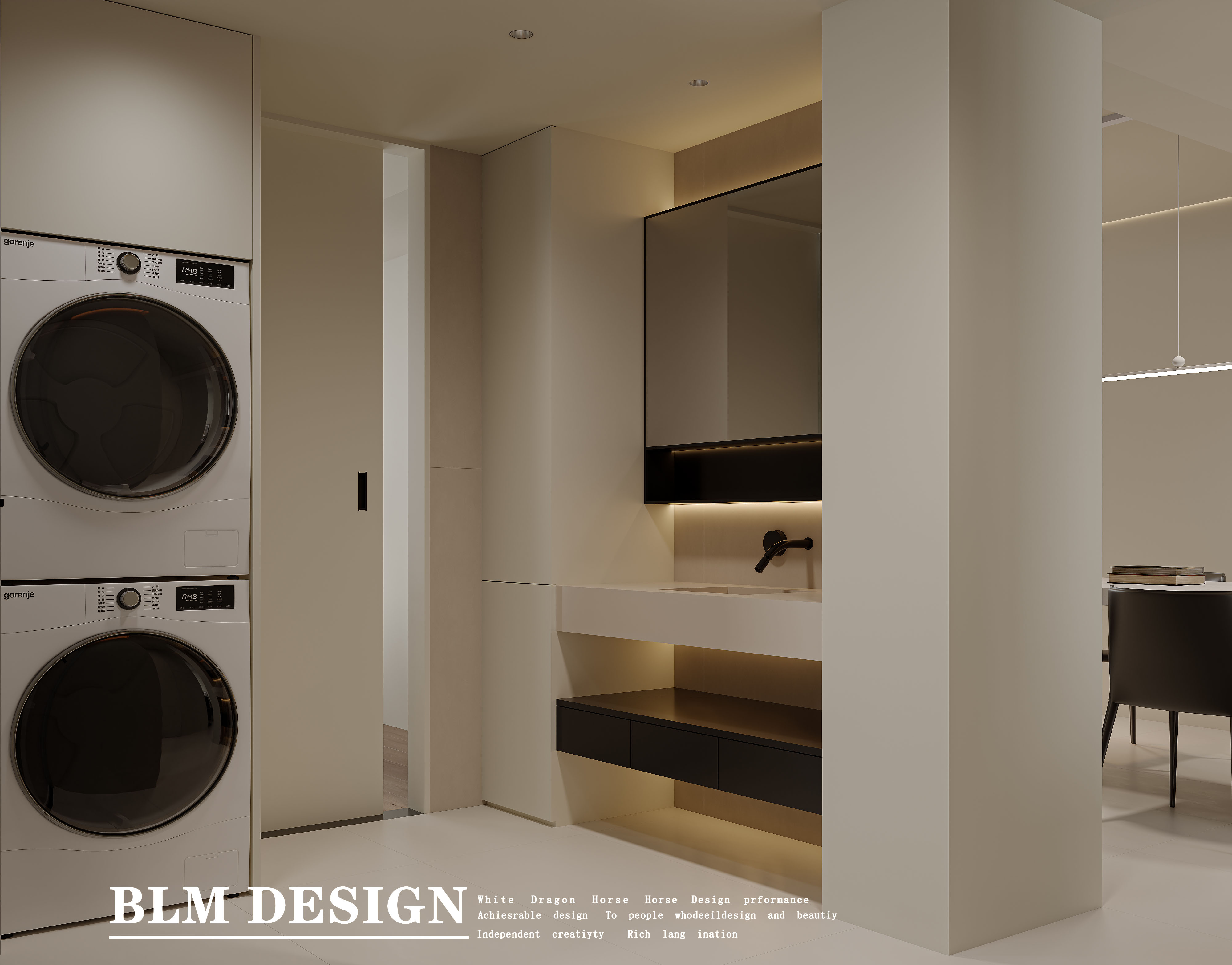 极简  白龙马效果图相关制作项目-12