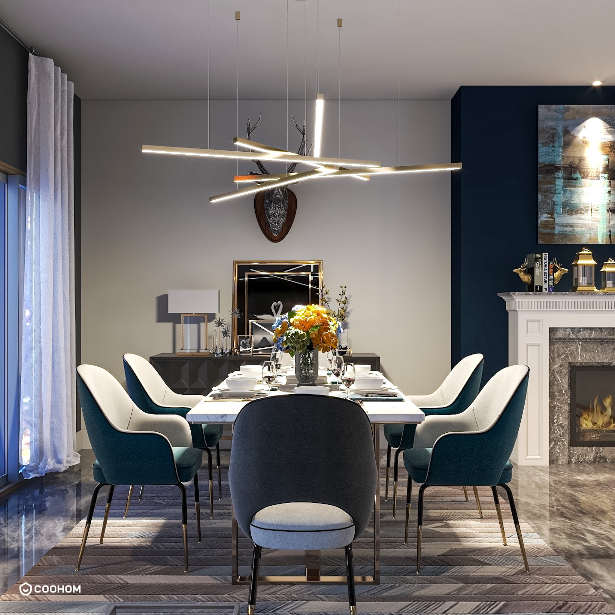 A contemporary classic reception hall-2