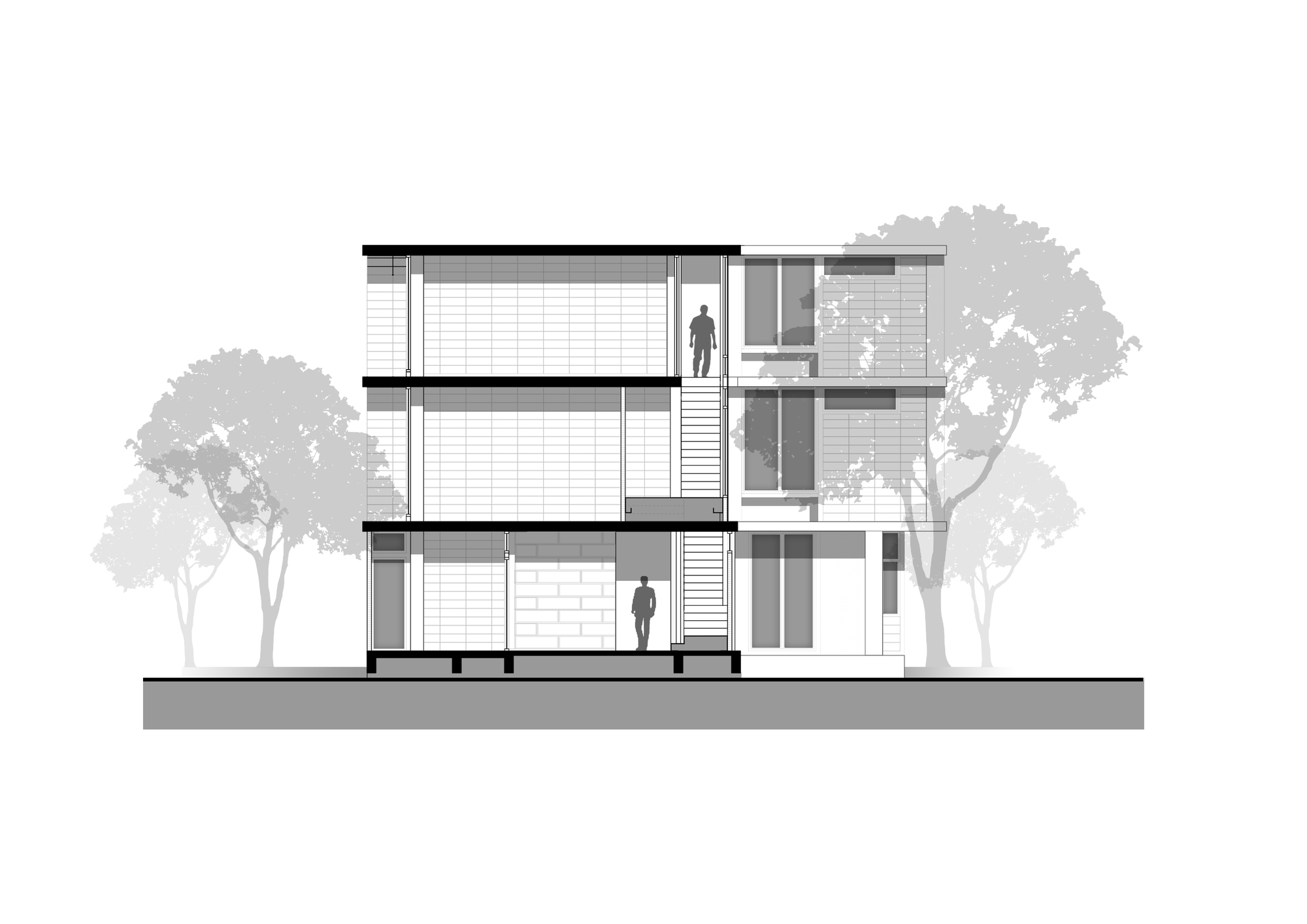 混凝土拼贴办公室丨泰国曼谷丨COLLAGE DESIGN STUDIO-38