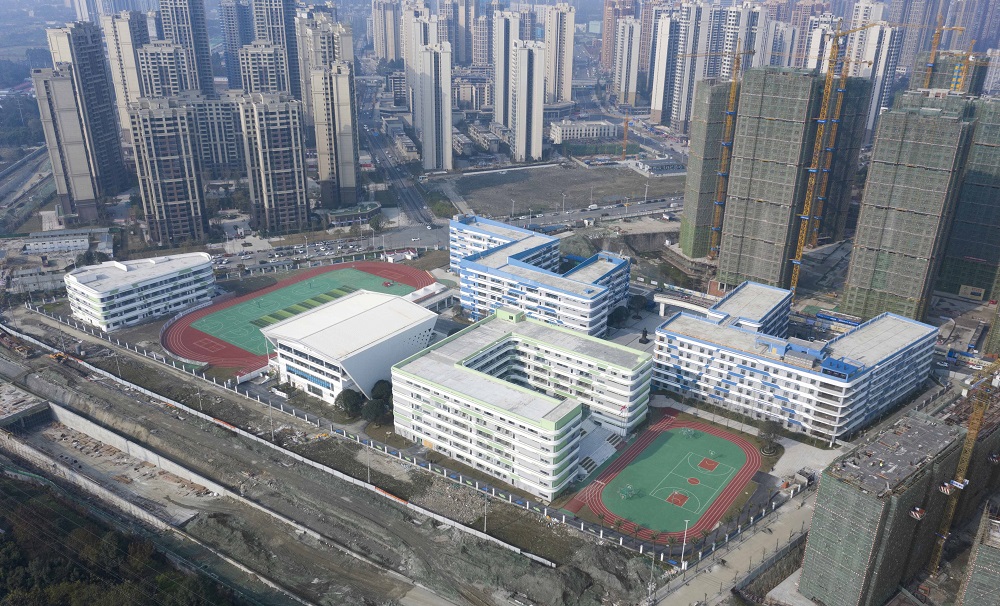 成都新世纪外国语学校光华校区丨中国成都丨中筑华恺建筑设计-2