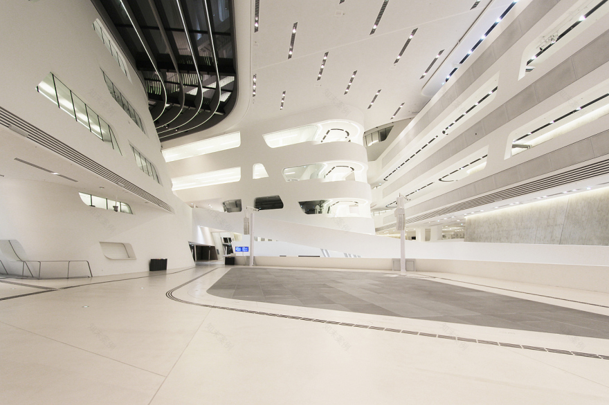 图书馆与学习中心,由扎哈·哈迪德设计-10