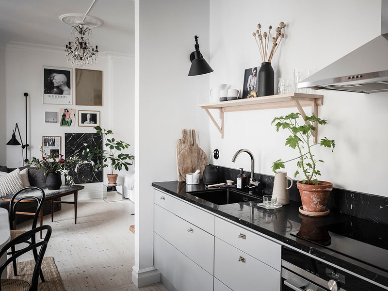 砖墙点亮哥德堡 37 平米时尚单间-12