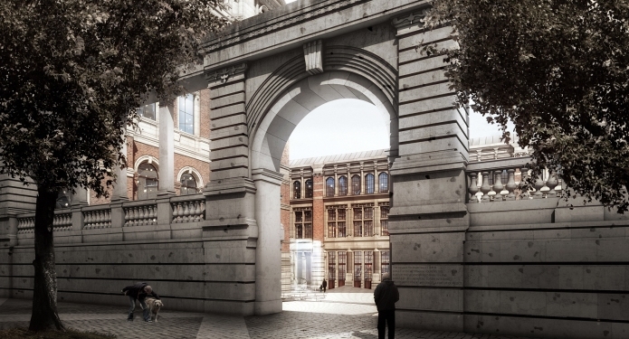 heneghan peng architects - Victoria & Albert, Exhibition Road Gallery | London-17