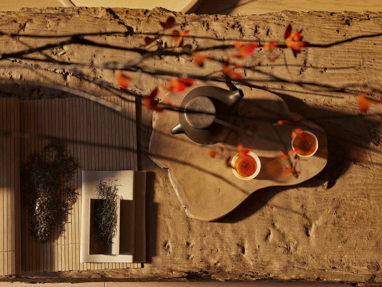 忆江南·中式别墅丨ZHBB 效果表现-54