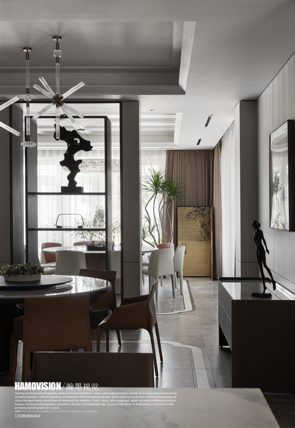 隐奢之居 · 1280㎡独栋别墅设计丨中国丨上海昊邸室内设计事务所-29