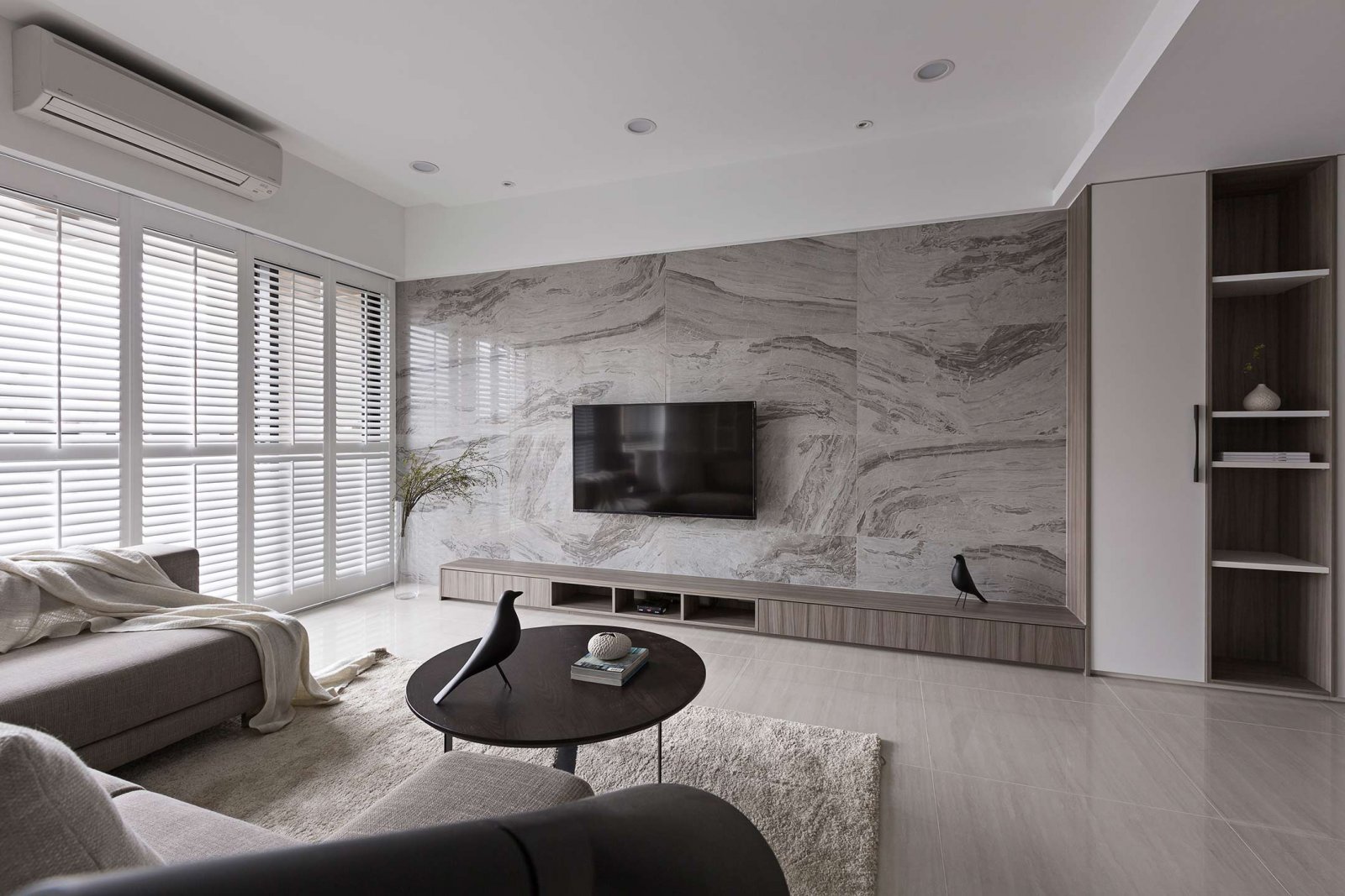 现代与传统交融的海外三房二厅住宅-4