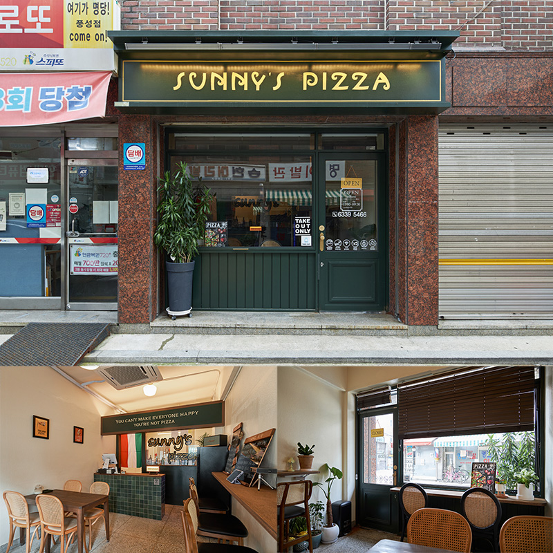 彩色点睛，7 平米小店的独特设计-1