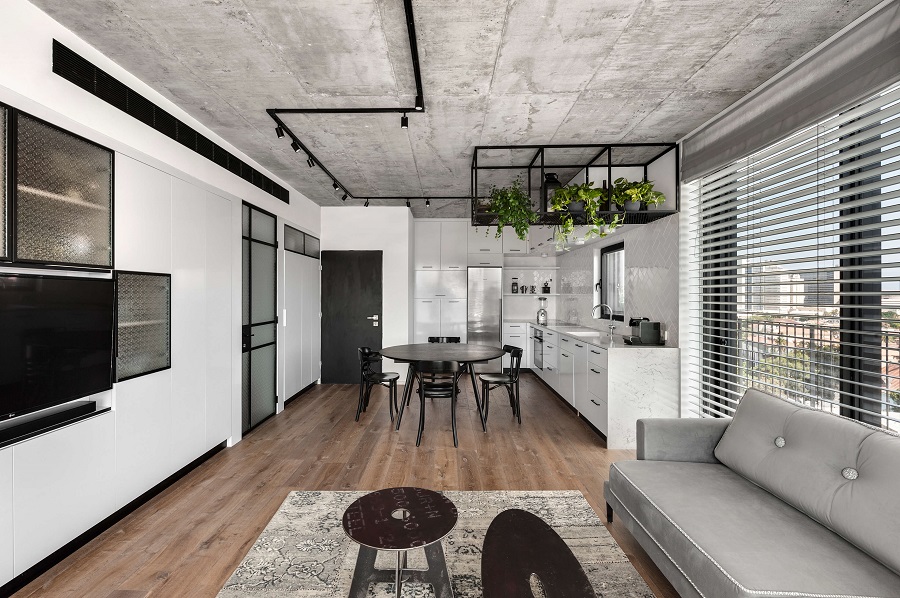 特拉维夫破裂双眼复式公寓丨以色列特拉维夫丨尼赞·霍罗维茨-11