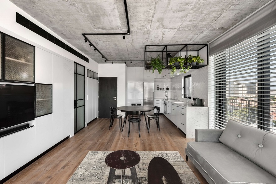 特拉维夫破裂双眼复式公寓丨以色列特拉维夫丨尼赞·霍罗维茨-11