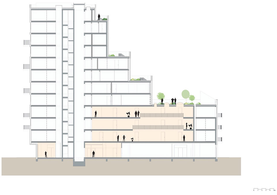 PORSELEINEN HOF 住宅综合体丨荷兰丨Orange Architects-56