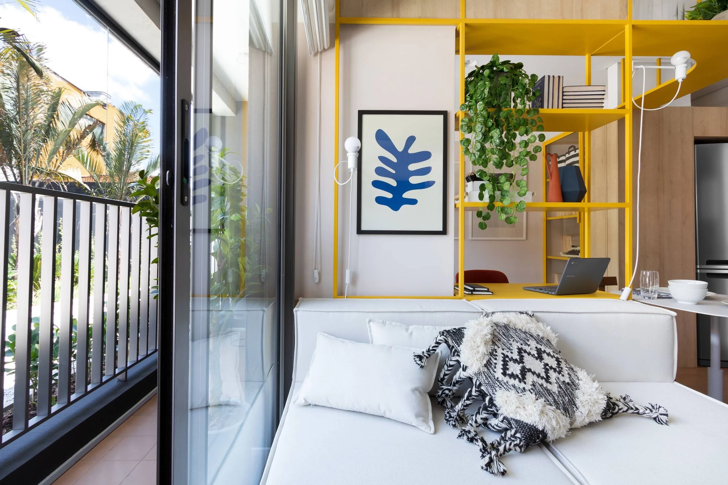 巴西圣保罗 37 平米紧凑公寓的活力设计-29