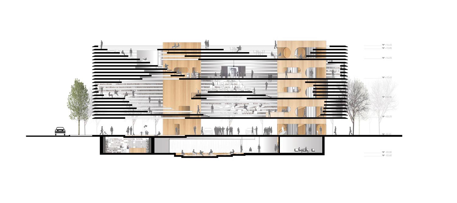 大邱公共图书馆丨韩国大邱丨Bruno André + Francisco Salgado Ré-26