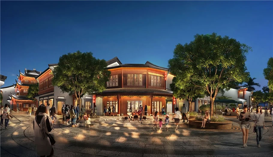 北海高德滨海文旅综合体项目灯光设计丨华建集团建筑装饰环境设计研究院-18