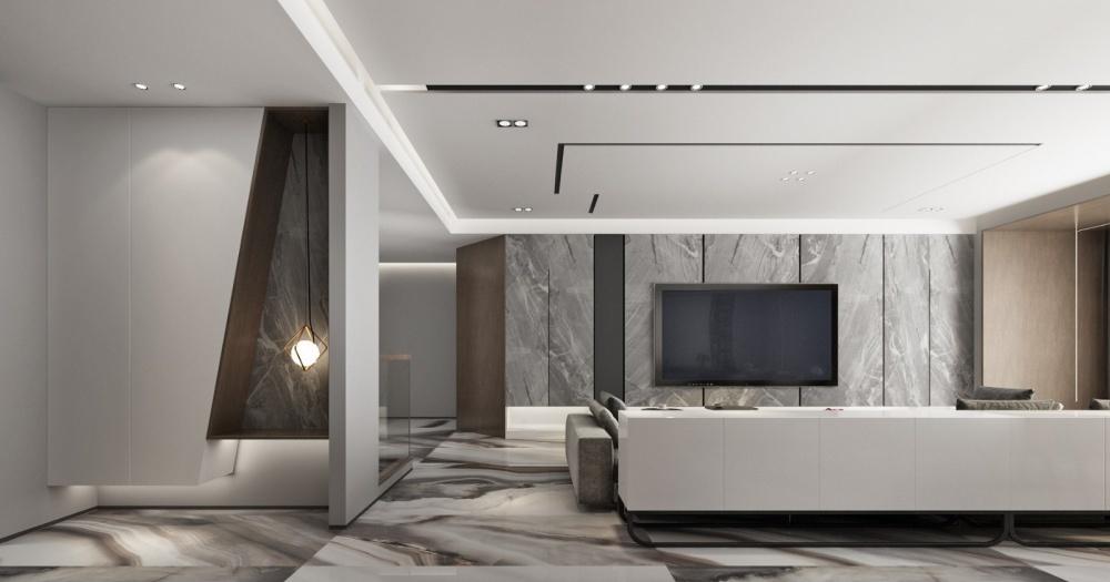 现代轻奢家居,诠释灰色畅想-0