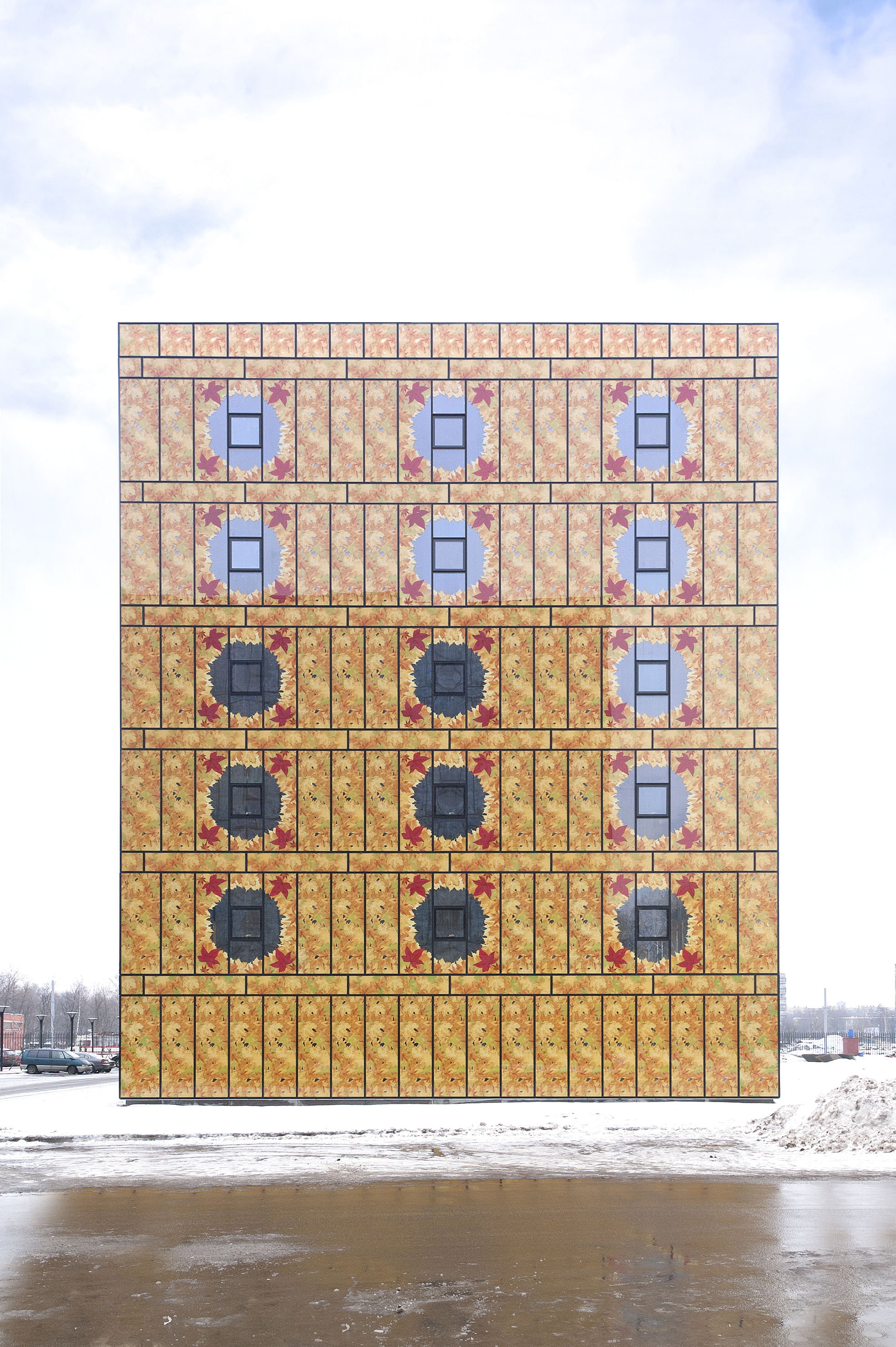 俄罗斯圣彼得堡四季建筑群丨Tchoban Voss Architekten-21