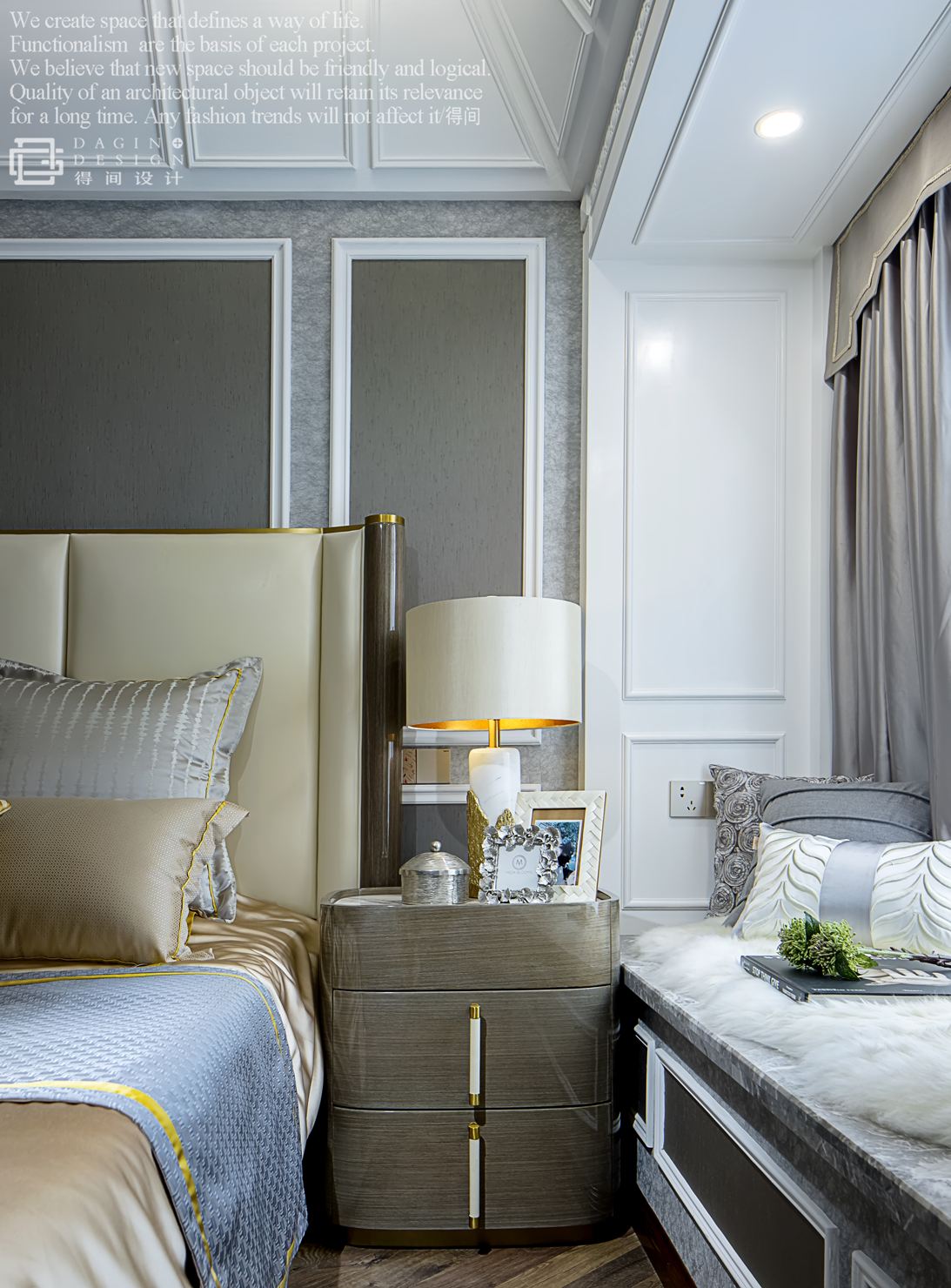 130㎡现代风格住宅  武汉得间设计-23