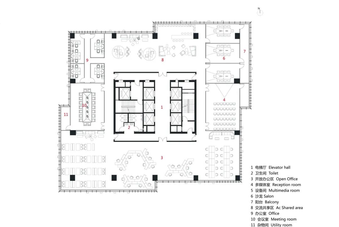 黄石科创中心丨中国黄石丨中电光谷建筑设计院-39