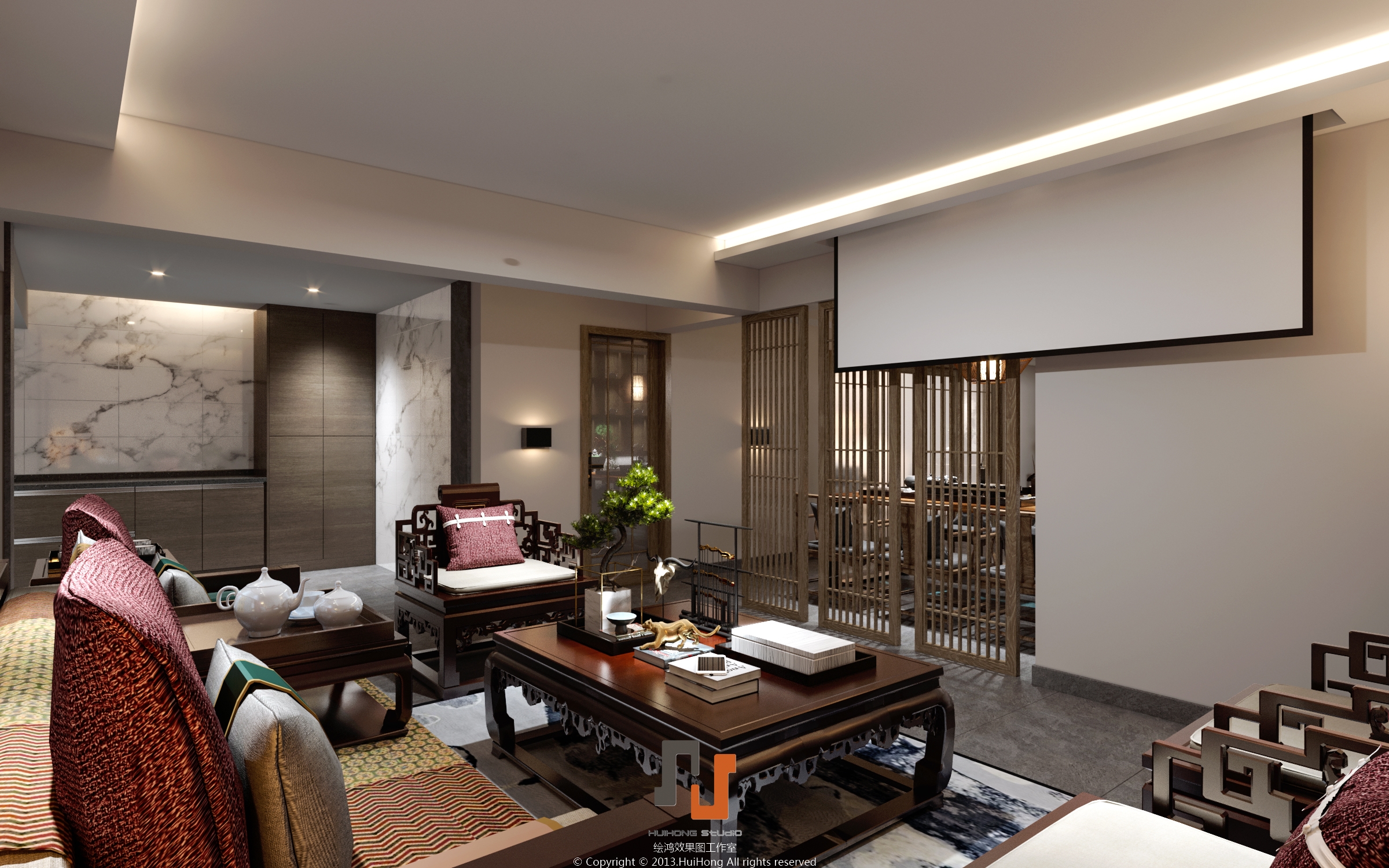 融合传统与现代的“新中式”家居设计-11