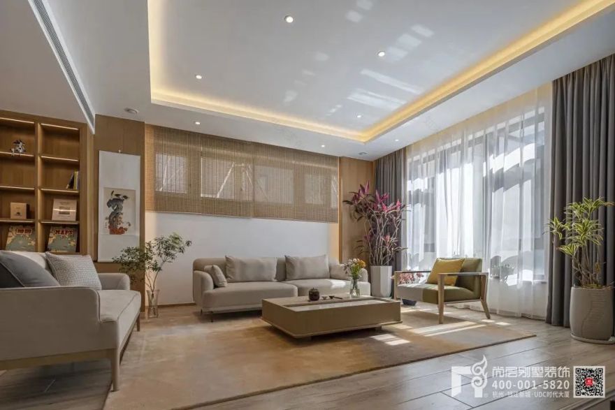 现代别墅设计丨杭州尚层装饰-12