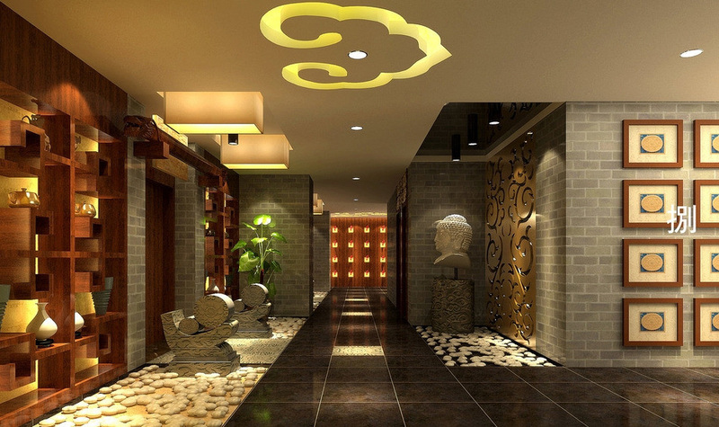 茶馆.茶楼设计案例效果图2-8