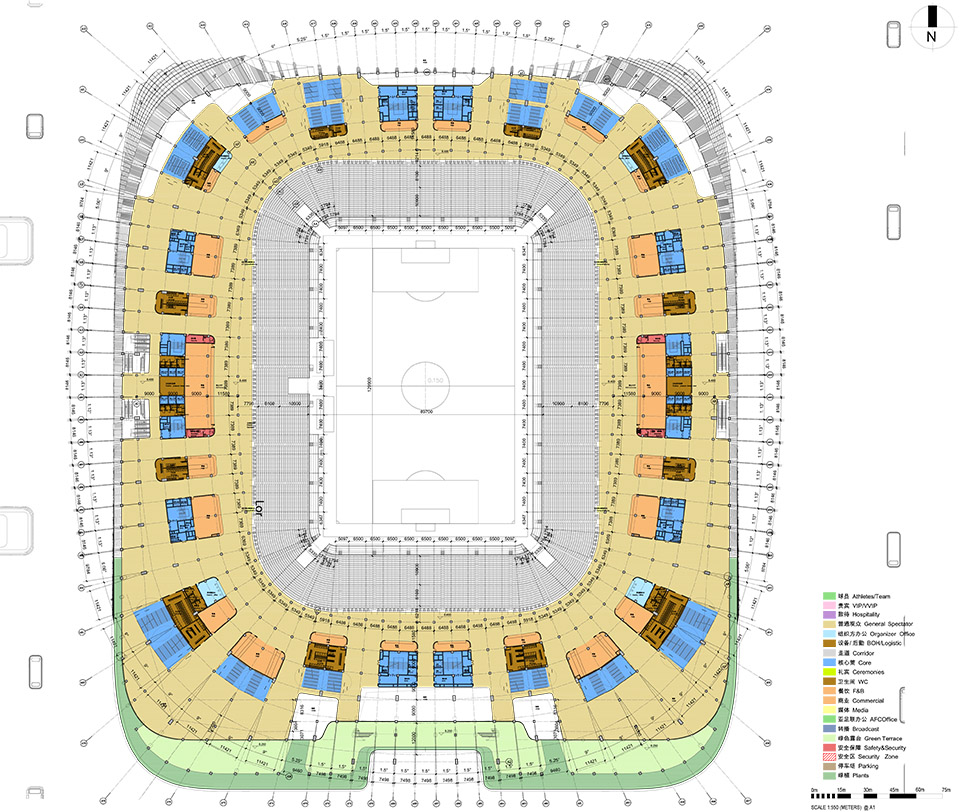 西安国际足球中心丨中国西安丨Zaha Hadid Architects（ZHA）-49