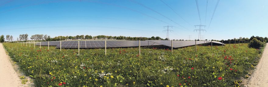 Solar park visualizations - panoramic photomontages-3