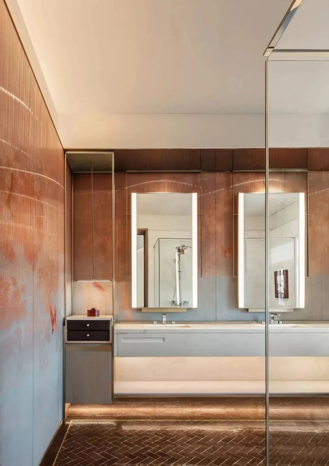 碧水红绿,戴昆中式豪宅设计-46