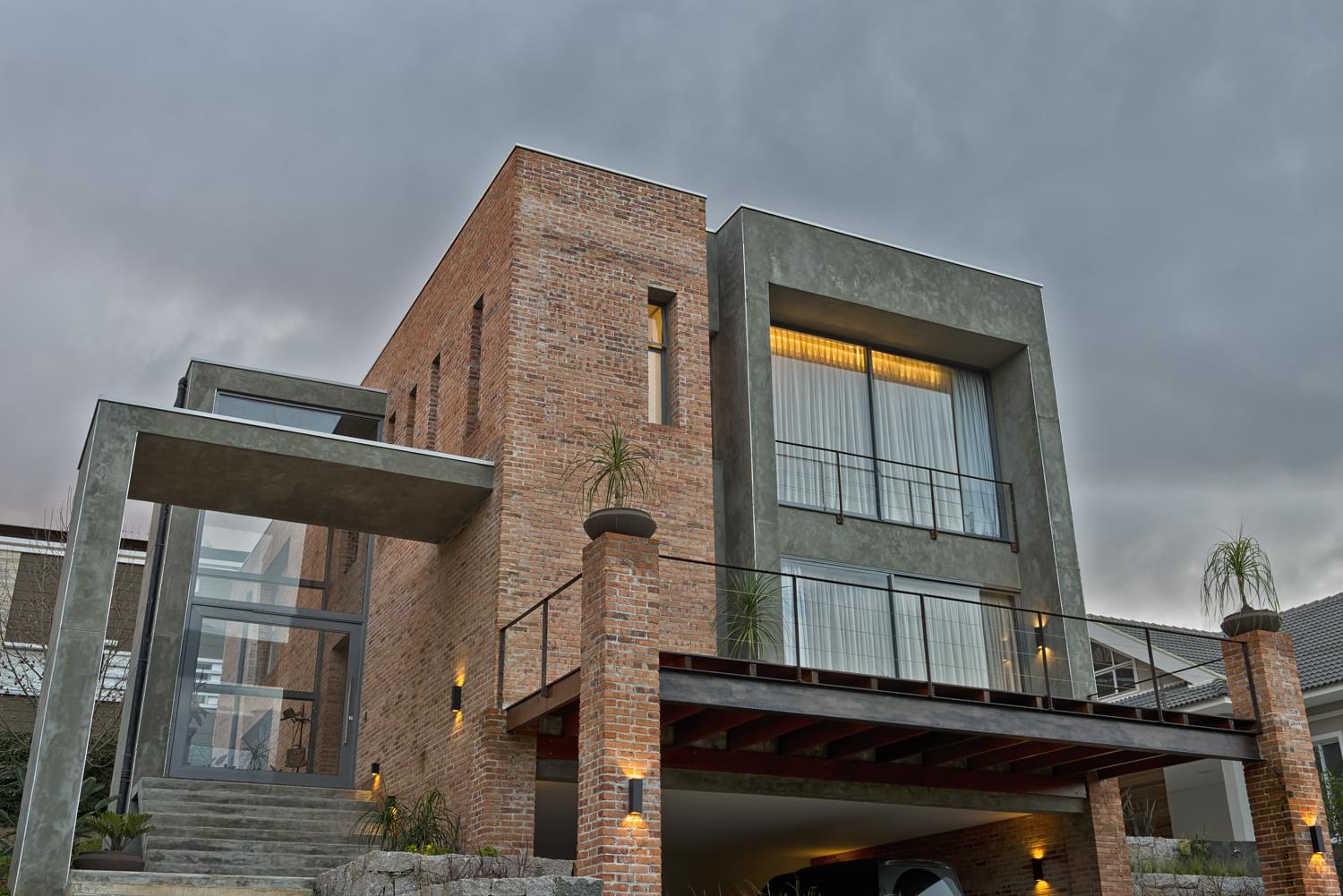 巴西工业风 Loft 住宅设计-1