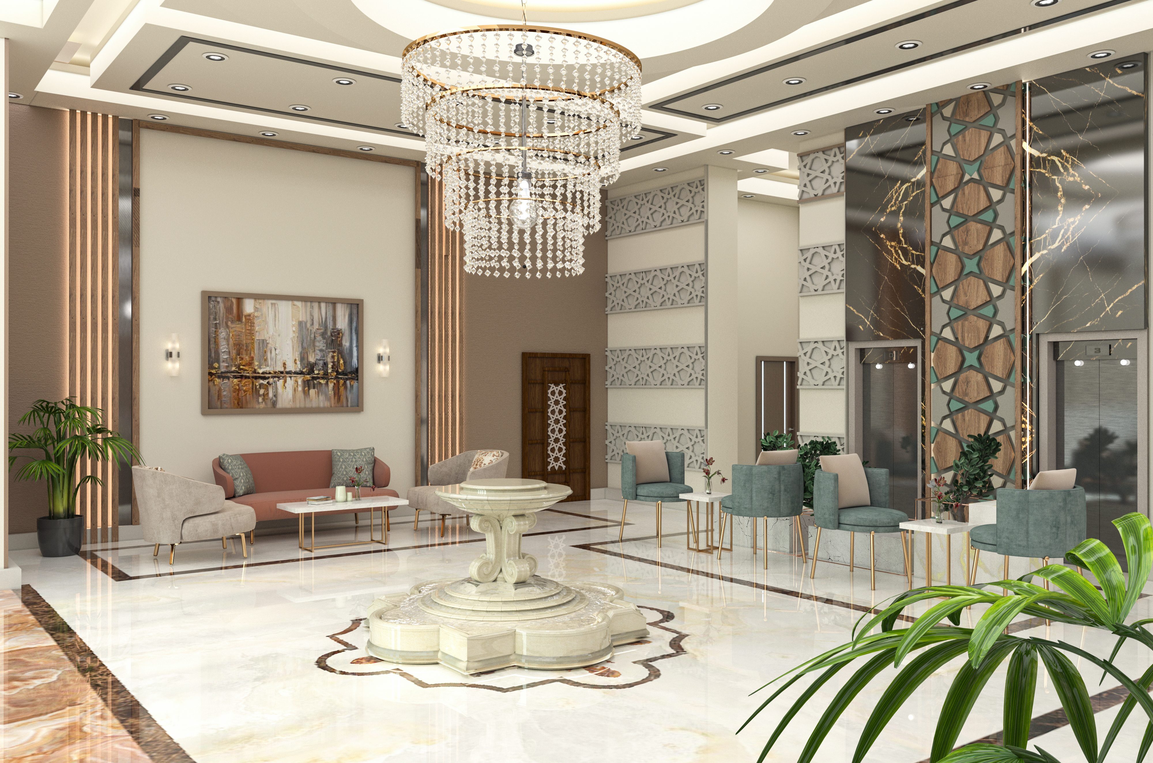 Lobby Reception ELVIRA HOTEL-0